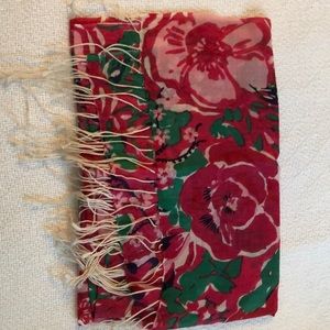 Pink Lilly Pulitzer scarf